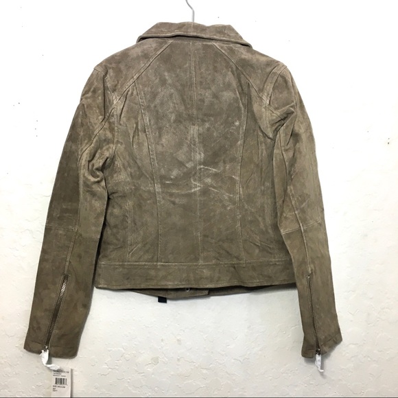 Blank NYC Midnight Toker Suede Leather Jacket - Picture 11 of 13